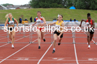 Womens under-20s 100 metres hurdles, 2022 Northern Senior and Under-20 Champs., Wavertree Athletics Centre, Liverpool. Photo: David T. Hewitson/Sports for All Pics